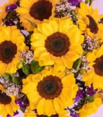 Arreglo de girasoles en caja - Imagen 4