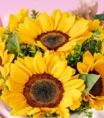 Bouquet de 5 girasoles - Imagen 4