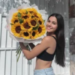 Bouquet de girasoles grande
