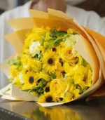 Ramo flores amarillas - Imagen 3