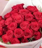 Ramo de 25 rosas rojas - Imagen 3