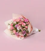 Bouquet de rosas y astromelias - Imagen 2